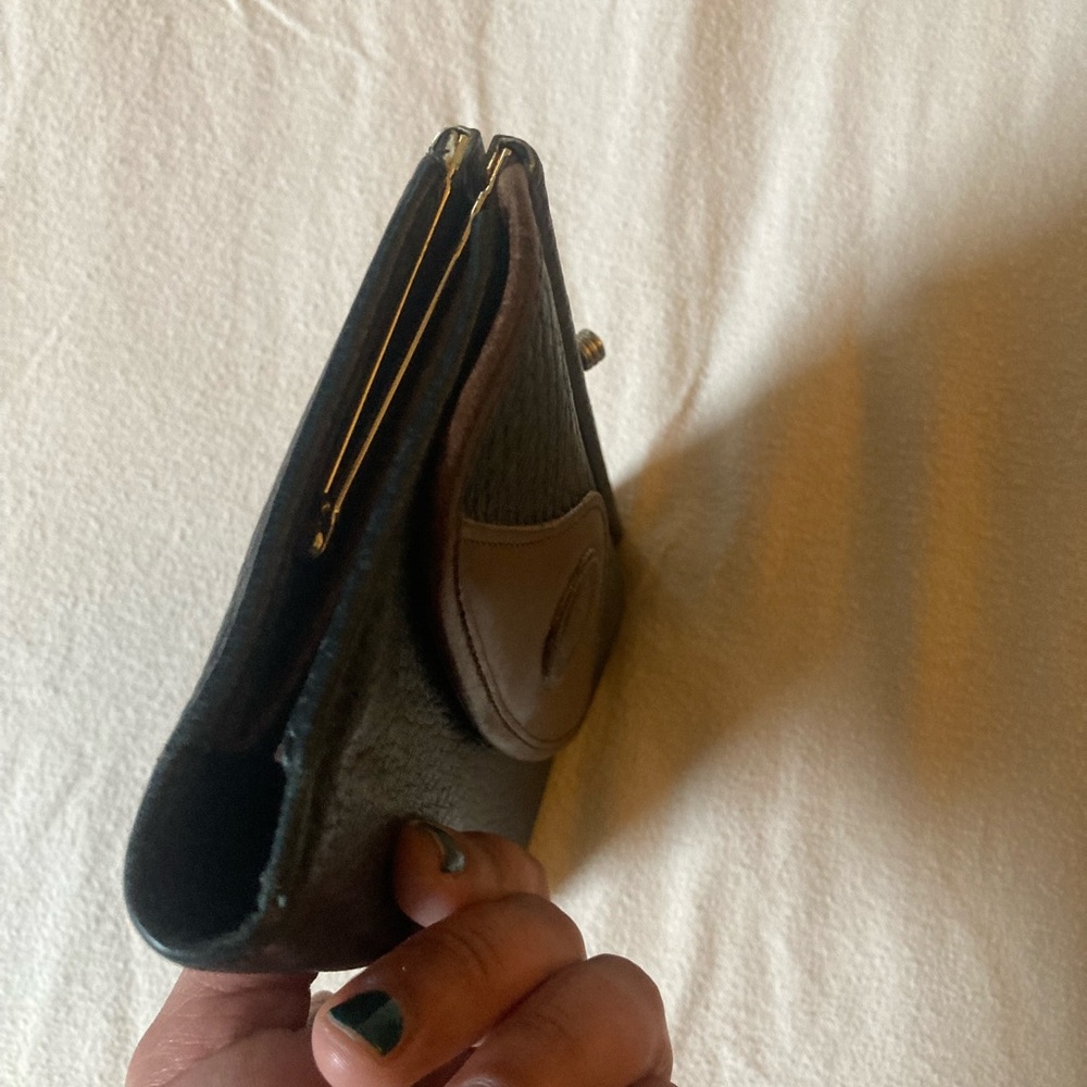 Vintage Dooney & Bourke Navy Blue Wallet - Picture 9 of 16